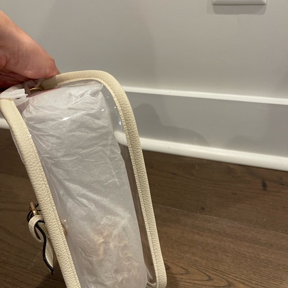 NEW Clear Saddle Cross Body Bag - Picture 5 of 6